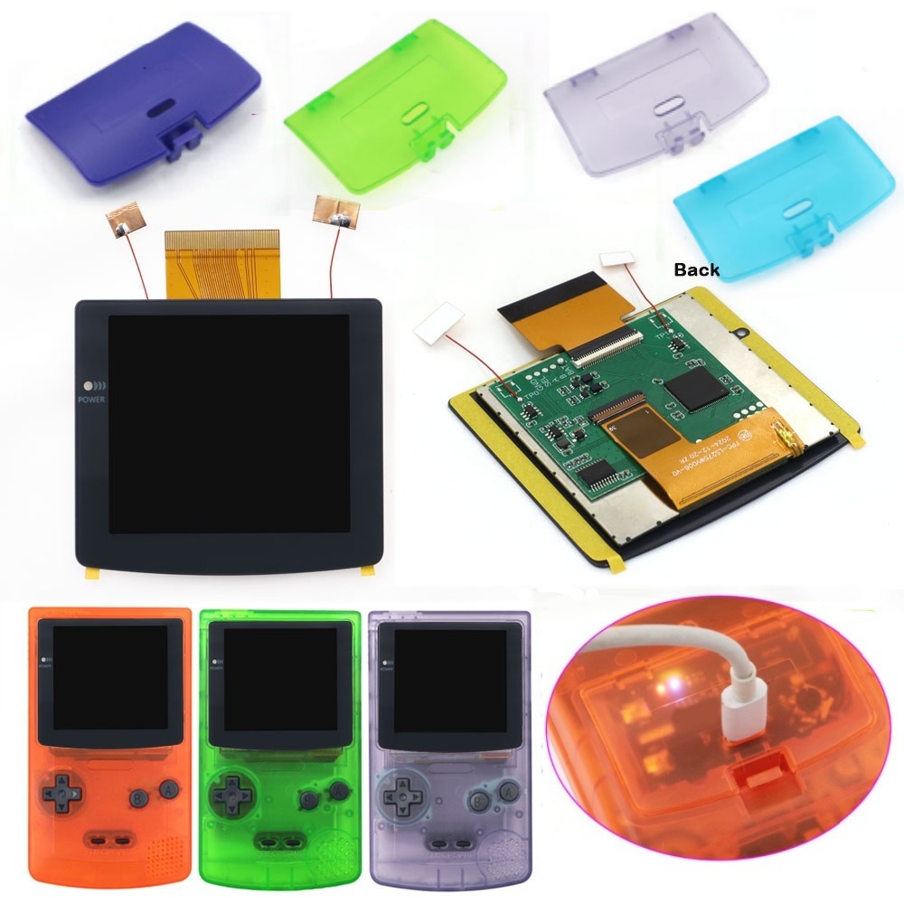 Retro Gaming Images - Wiederaufladbares 2,8-Zoll-IPS-Display mit laminiertem LCD für