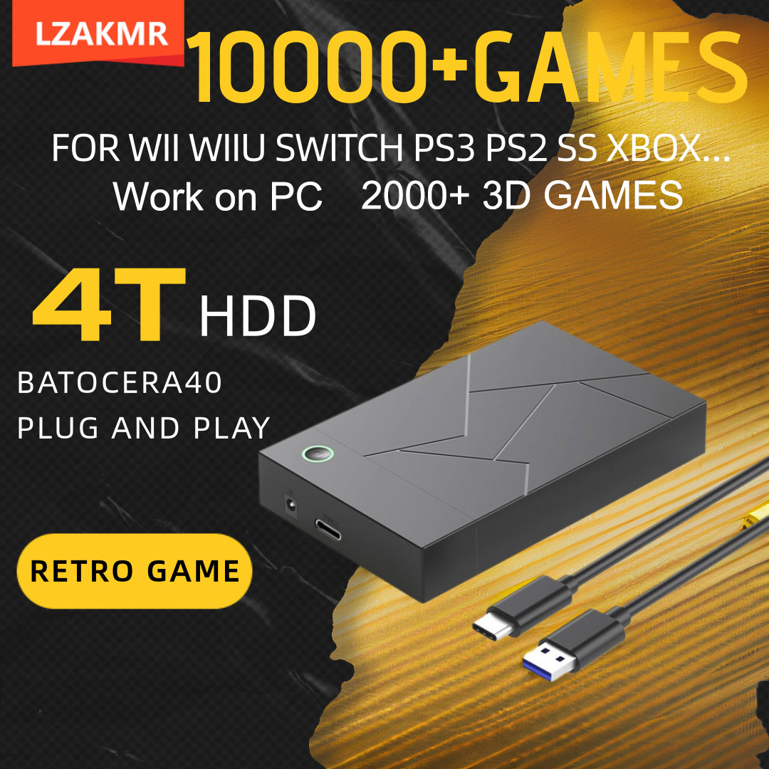 Retro Gaming Batocera - Retro Gaming GameForge 4 TB Batocera