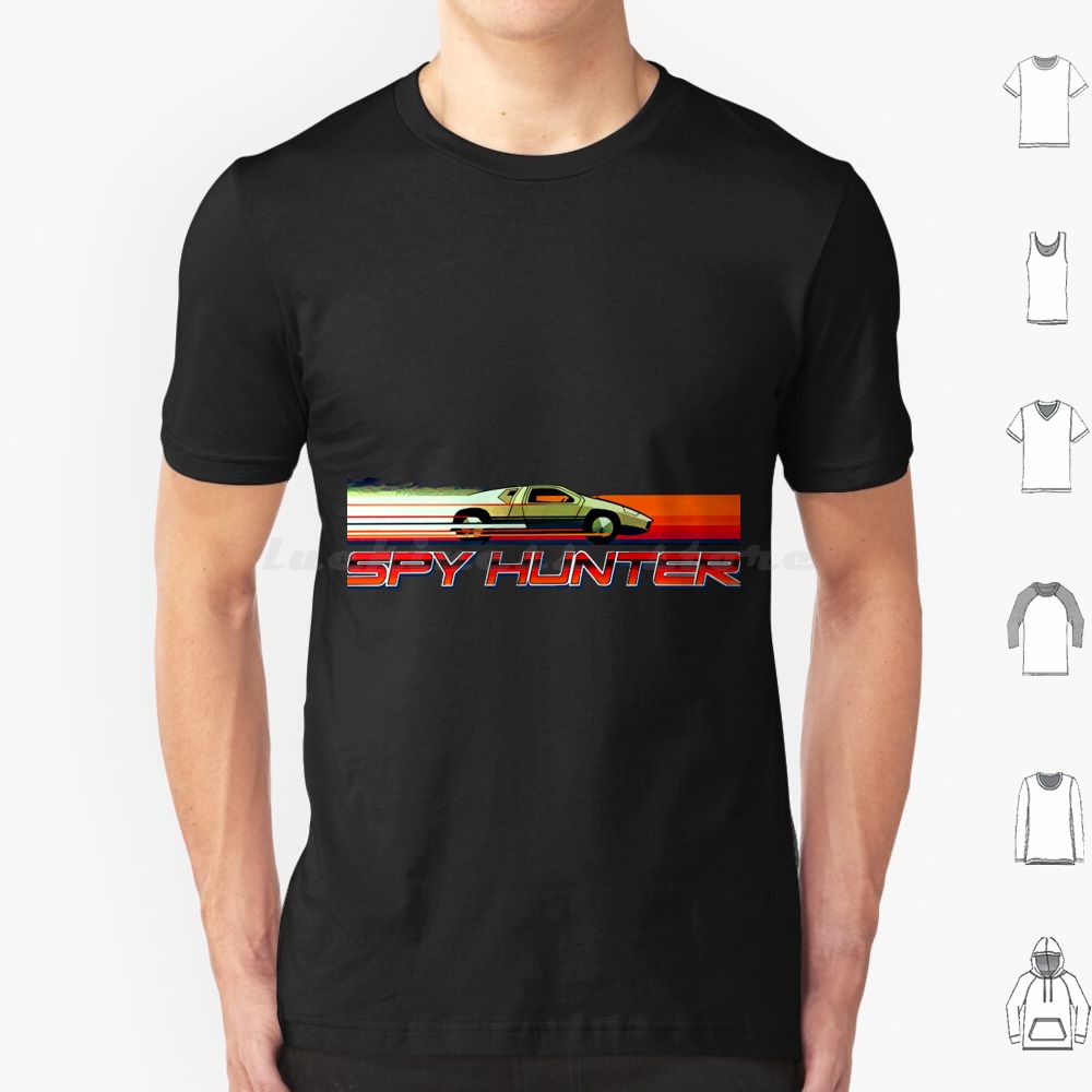 Retro Gaming Consoles - Mod.5 Arcade Hunter Videospiel-T-Shirt, große Größe,