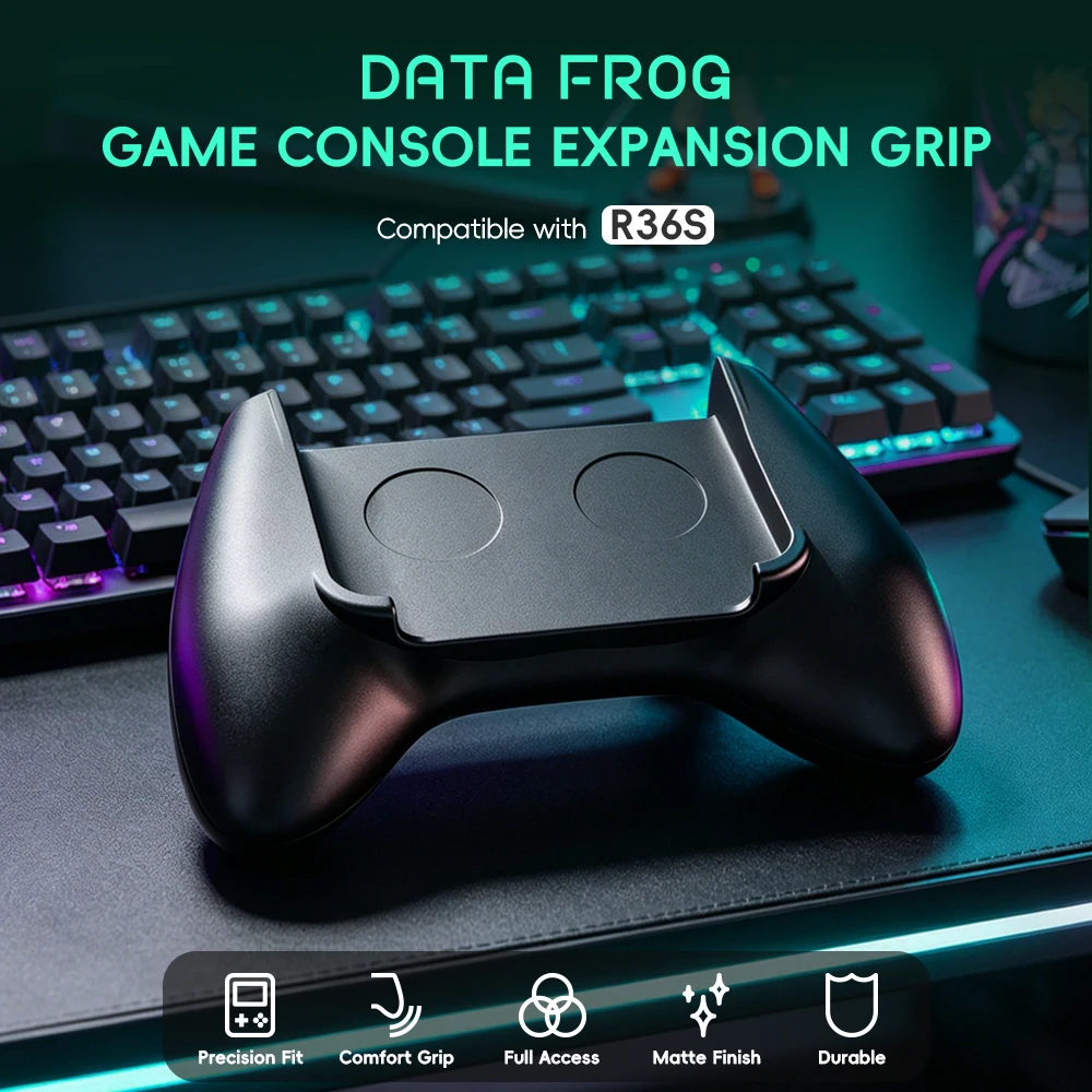 Retro Gaming Consoles - Data Frog R36S Game Grip Ergonomischer
