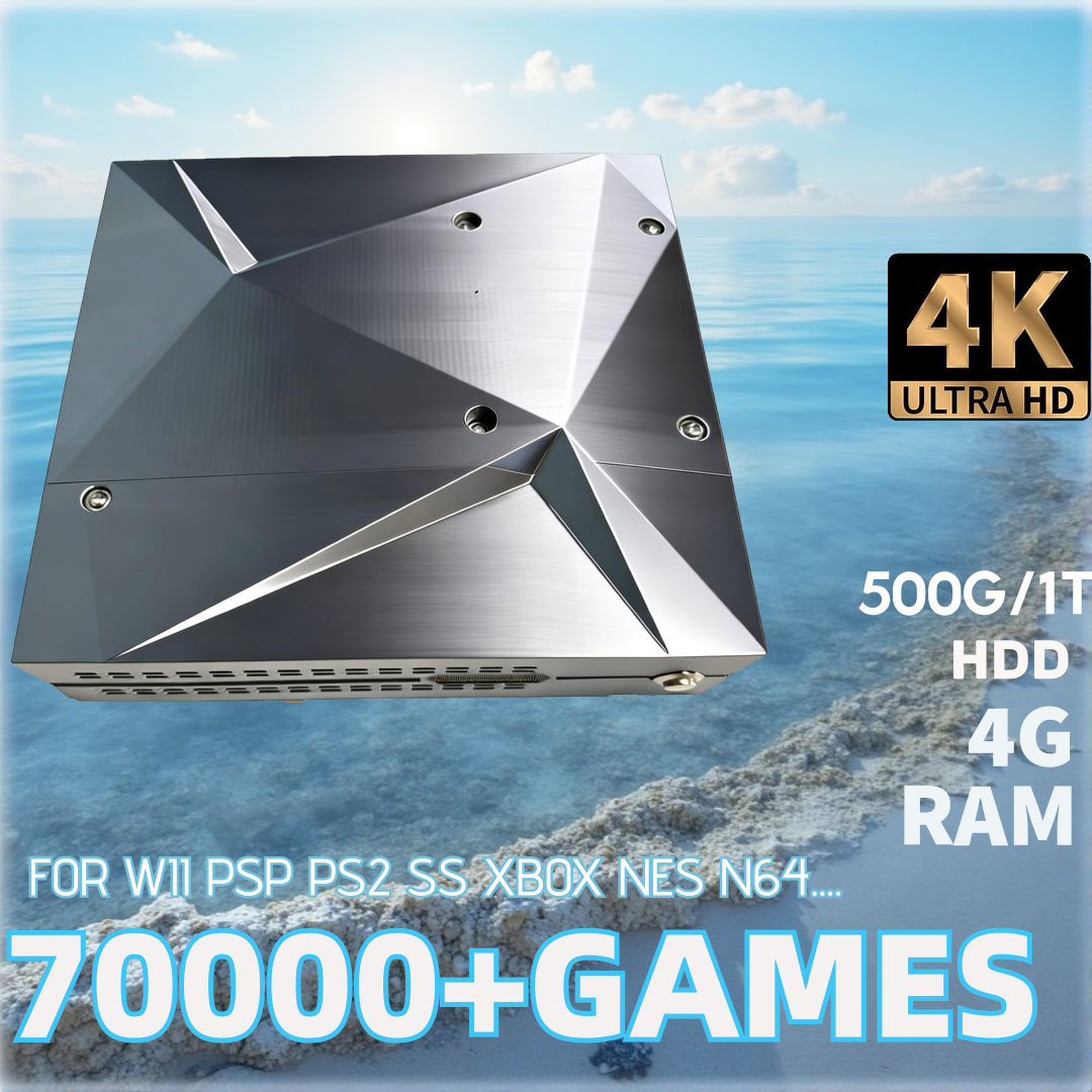 Retro Gaming Batocera - P88 Retro-Spielkonsole 500G/1T HDD 70000+ Spiele