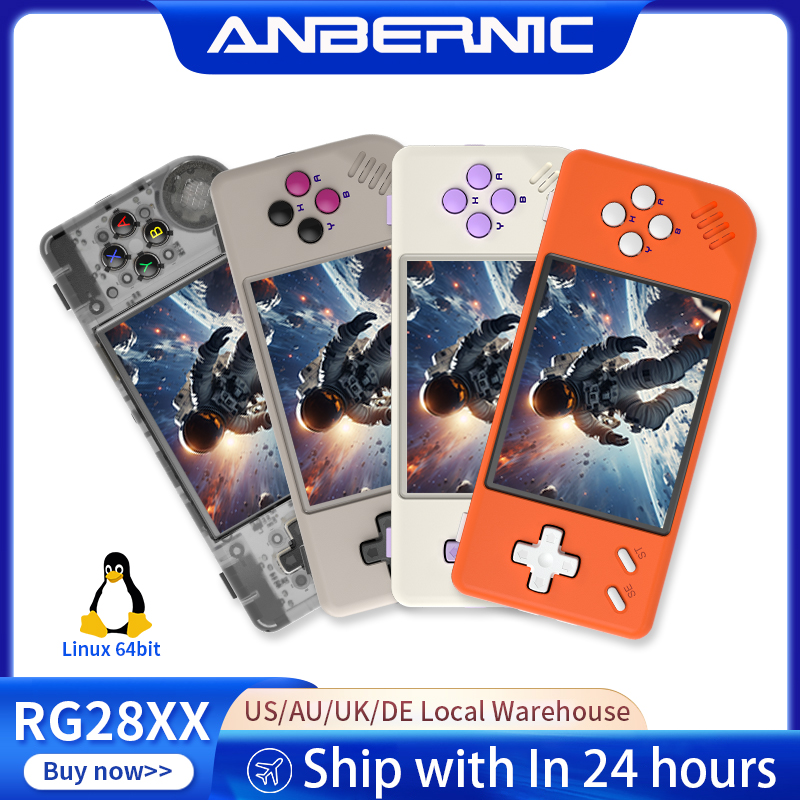 Retro Gaming N64 - ANBERNIC RG28XX Retro Handheld-Spielkonsole Linux 64