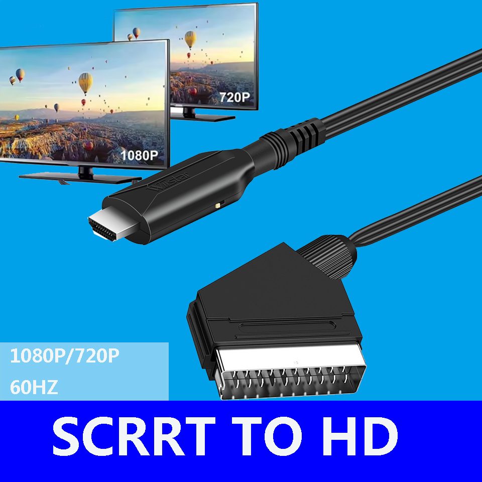 Scart To Hdmi - SCART Zu HDMI-kompatibel/HDMI-kompatibel Zu SCART Video