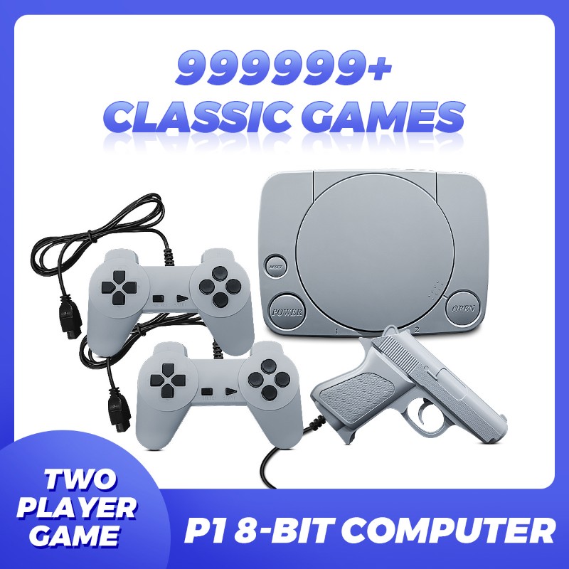 Retro Gaming Consoles - FC Plug-in-Konsolendesign, 8-Bit-Spielekonsole, 8-Bit-TV-Spielekonsole im Retro-Stil