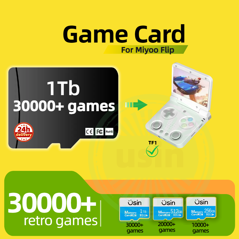 Retro Gaming Consoles - Spielkarte für Mio Flip 30000+ Retro