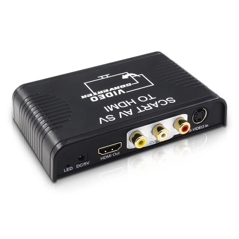Scart To Hdmi - S-video av scart zu hdmi konverter