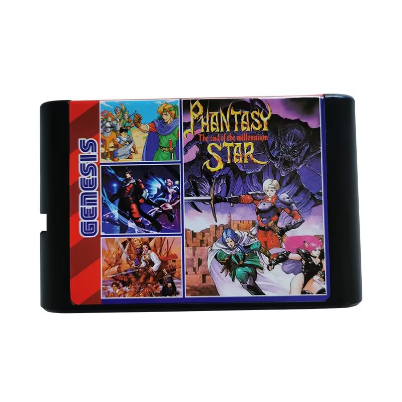 Retro Gaming Setup - Muilt Game Cartridge in 1 Mega-Laufwerk
