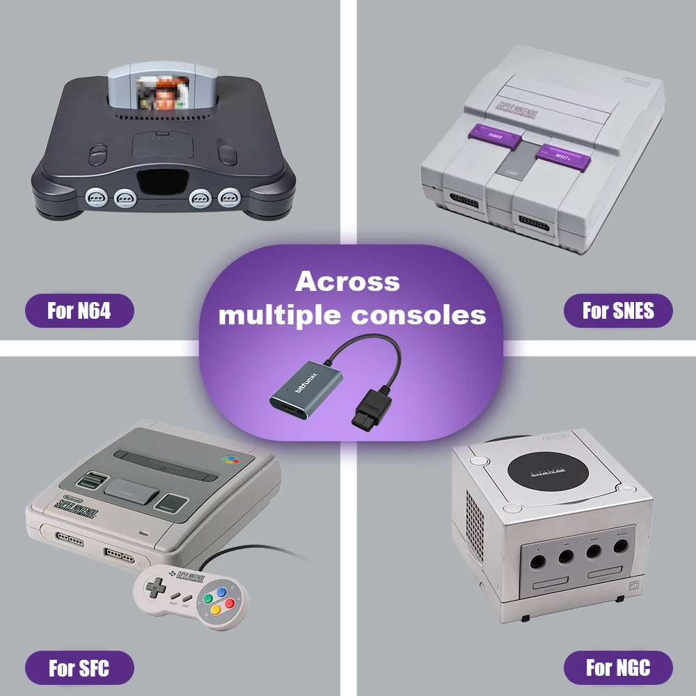 Bitfunx 720P Svideo / AV zu HD – Retro Gaming N64 Bewertung und Preis