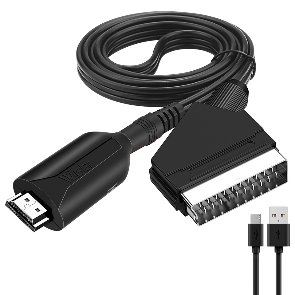 HDMI-kompatibel zu SCART Kabel – Scart To Hdmi Bewertung und Preis