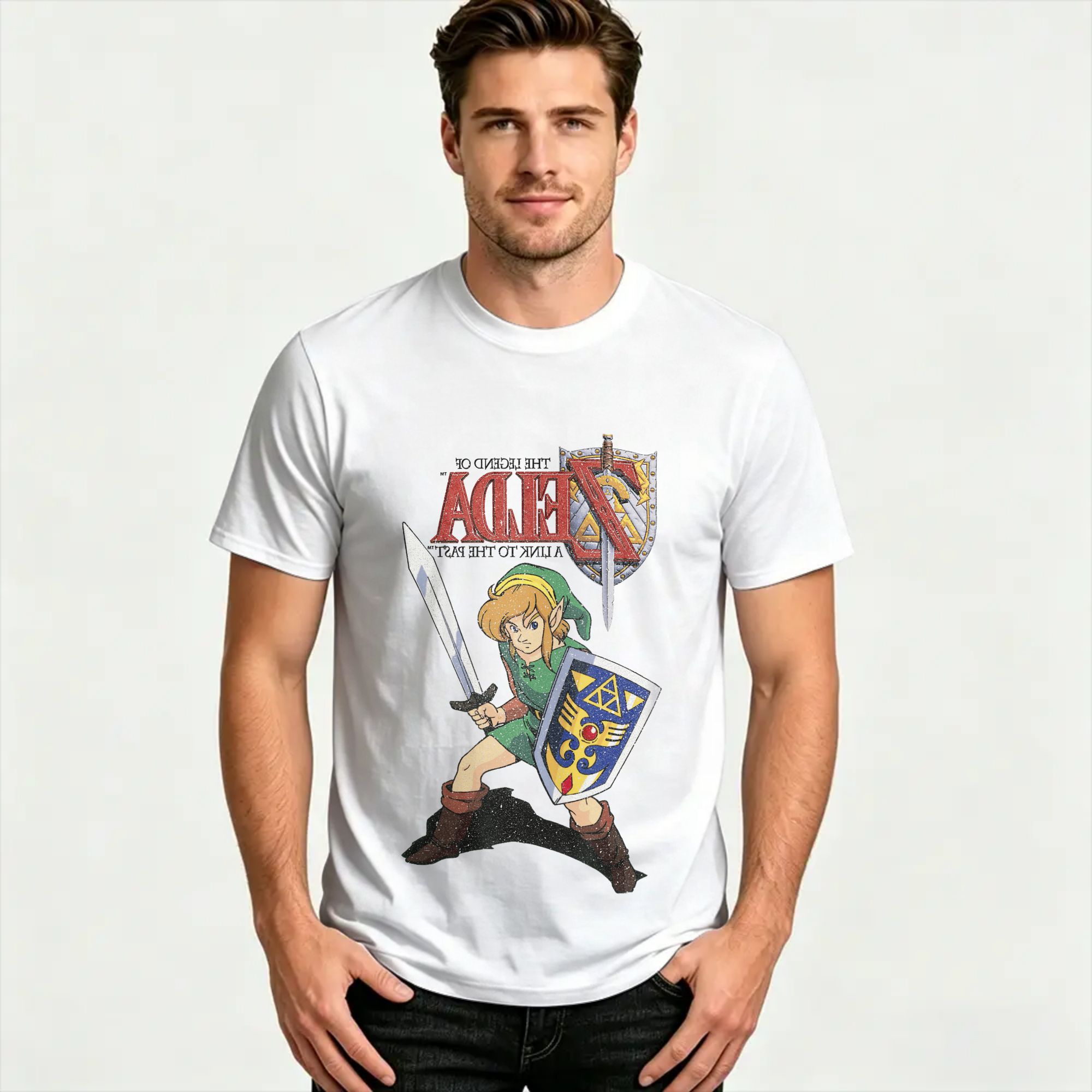 Legend of Zelda Graues Cartoon – Retro Gaming Zelda Bewertung und Preis