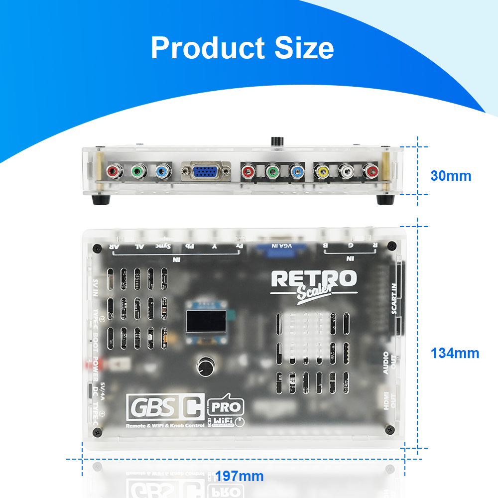 NEUES Retro-Spiel GBSC Pro GBS – Scart To Hdmi Bewertung und Preis