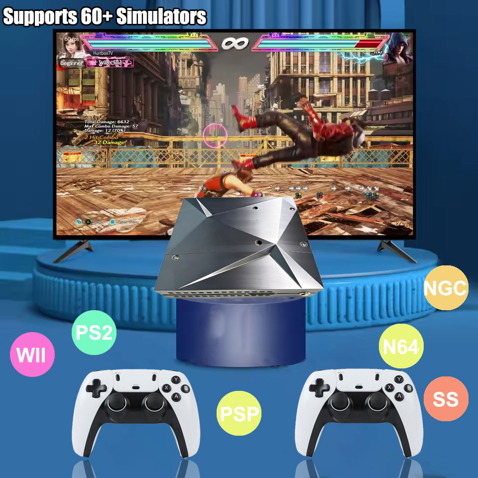 P88 Retro-Spielkonsole 500G/1T – Retro Gaming Batocera Bewertung und Preis