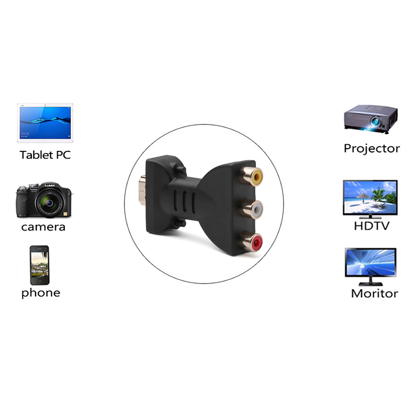HDMI zu AV Konverter 3 RCA Ful – Scart To Hdmi Bewertung und Preis