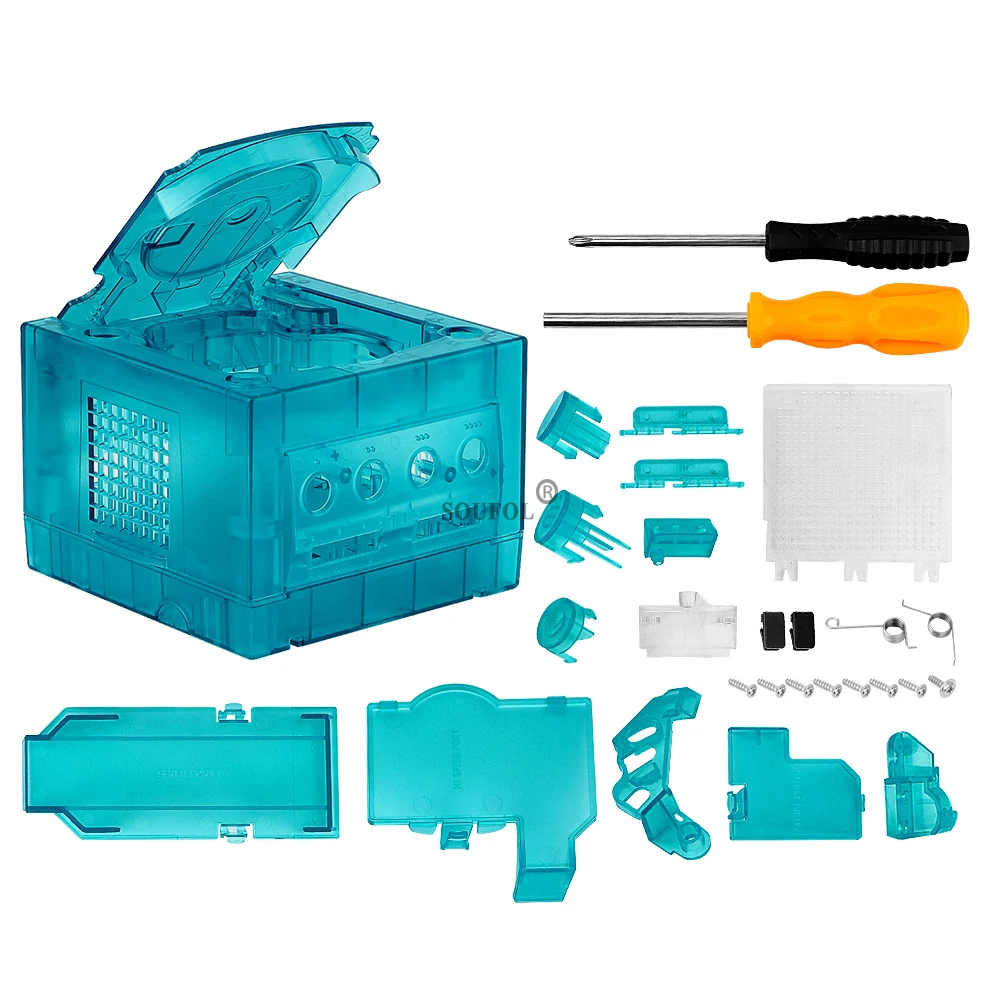 Eisblaues Ersatzgehäuse für Ga – Retro Gaming Setup Bewertung und Preis