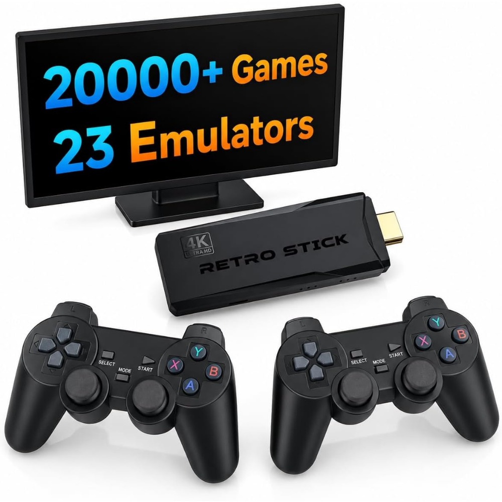 4K HDMI Retro-Gaming-Konsole m – Retro Gaming Xbox Controller Bewertung und Preis