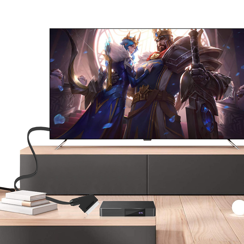 Scart zu HDMI Konverter 1080P  – Scart To Hdmi Bewertung und Preis