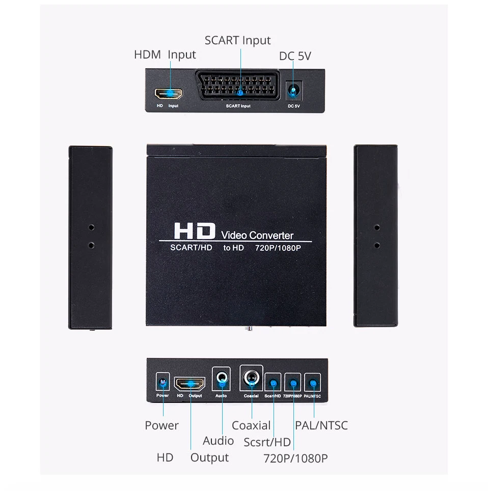 SCART HDMI zu HDMI Videokonver – Scart To Hdmi Bewertung und Preis