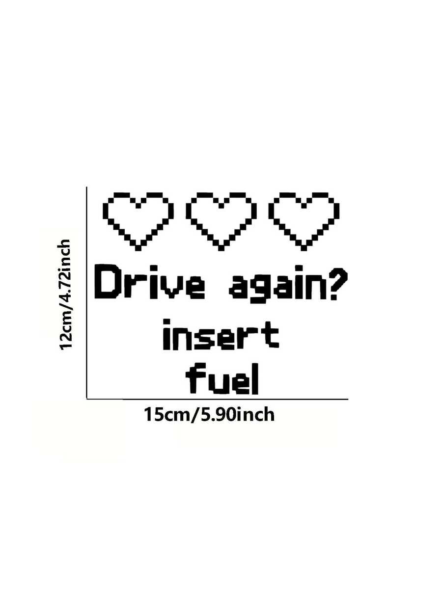 Drive Again Vinyl-Aufkleber zu – Retro Gaming Words Bewertung und Preis