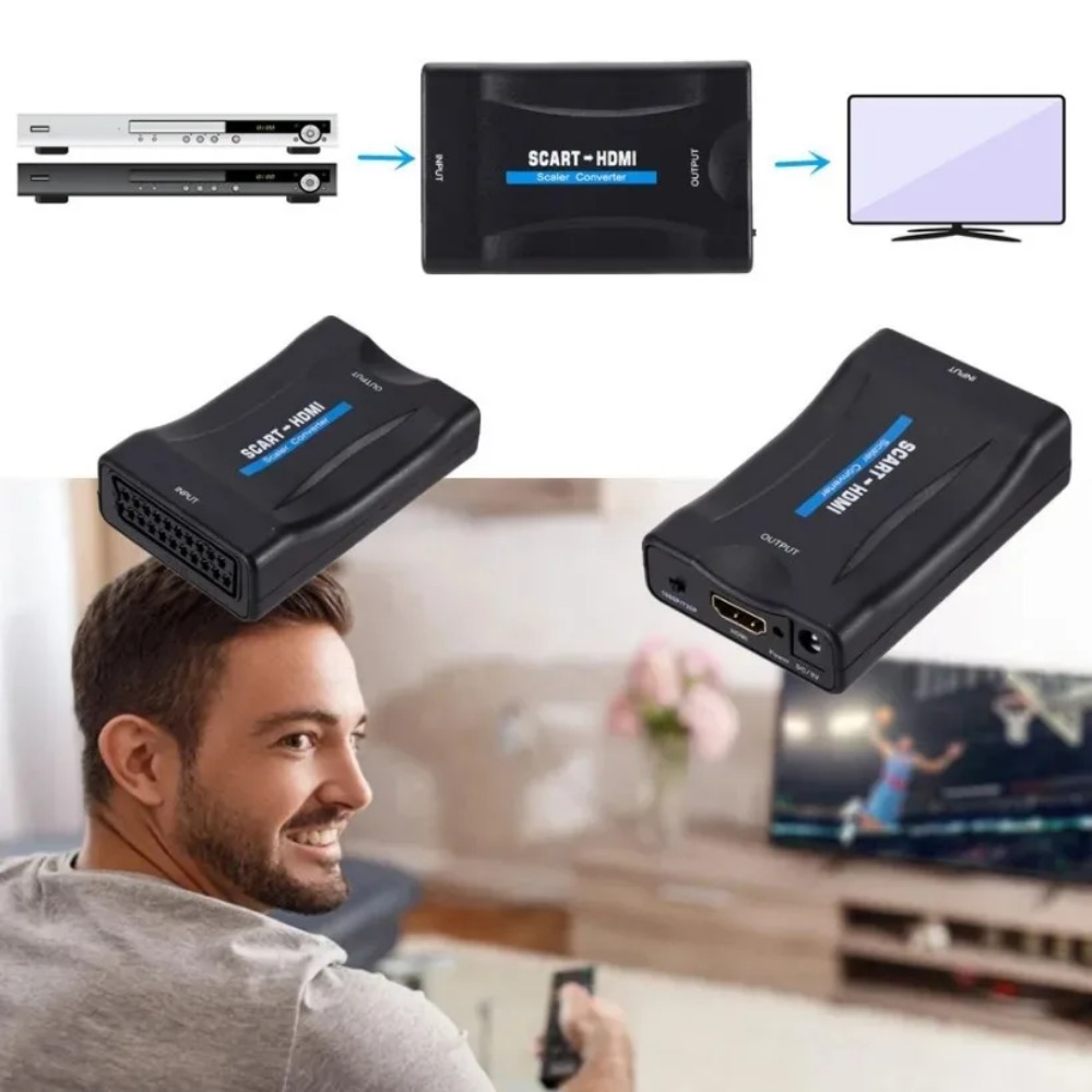 BGGQGG 1080P SCART Zu HDMI-kom – Scart To Hdmi Bewertung und Preis