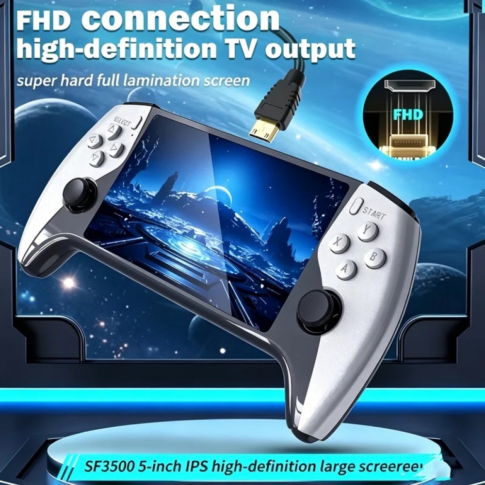SF3500 5 Zoll Handheld-Spielko – Retro Gaming Consoles Bewertung und Preis