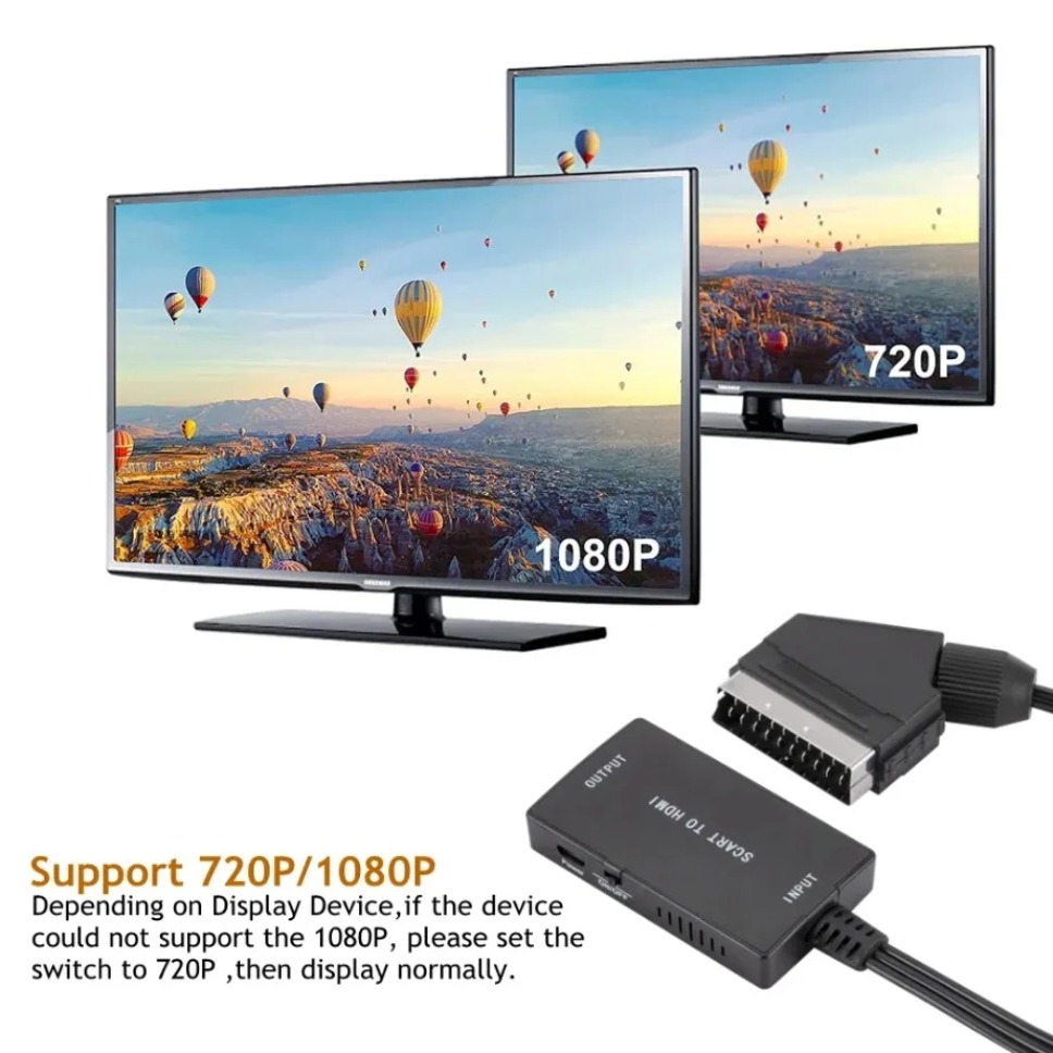 HD1080P SCART zu HDMI-kompatib – Scart To Hdmi Bewertung und Preis