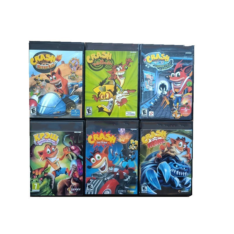 PS2 Kopie-Spiel-Disc Crash Ban – Retro Gaming Consoles Bewertung und Preis